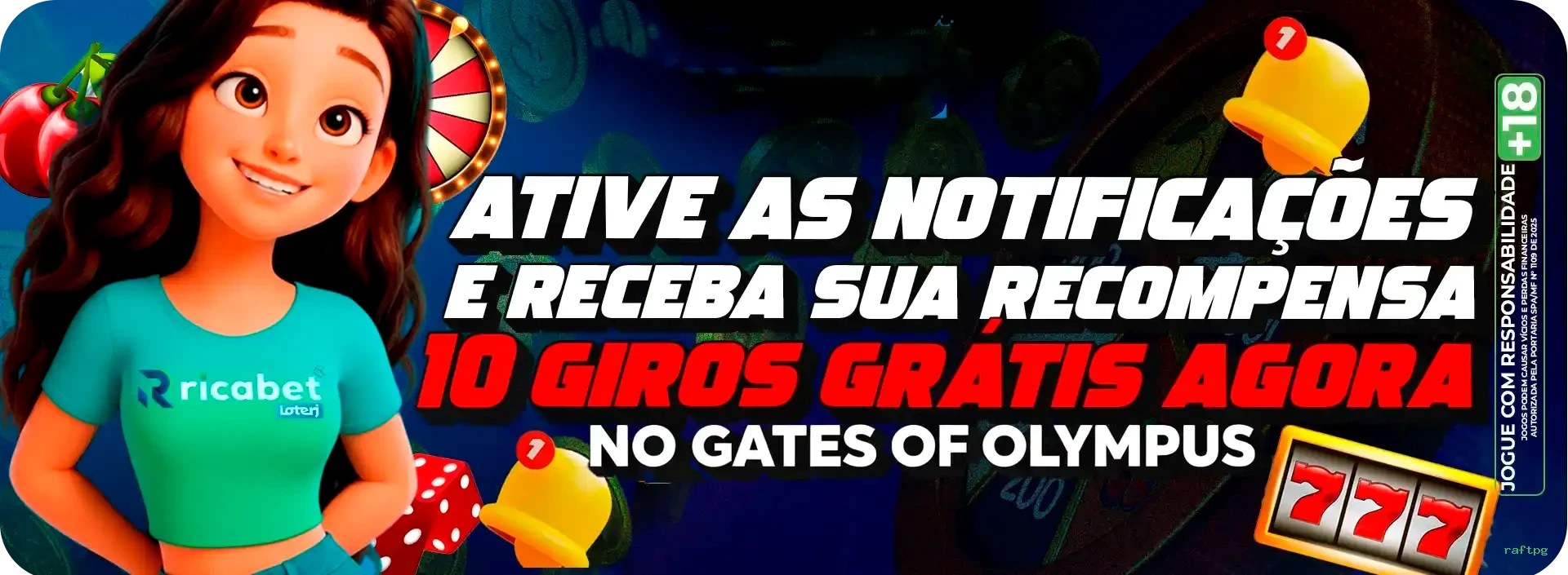 Imagem promocional da plataforma raftpg